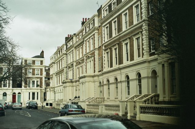 Victorian terrace in central London