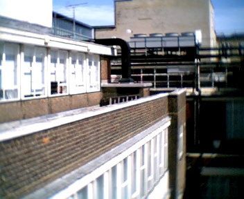Rooftop plant and services survey photo